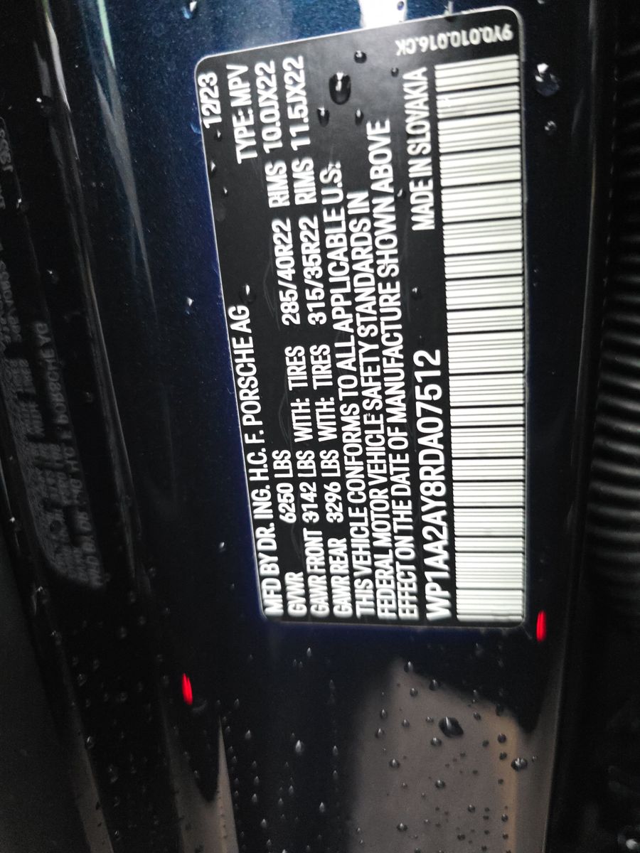 2024 Porsche Cayenne Base AWD