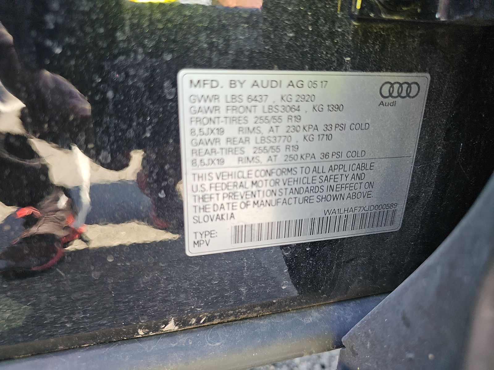 2018 Audi Q7 2.0T Premium Plus AWD