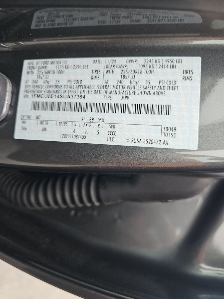2025 Ford Escape Plug-In Hybrid FWD