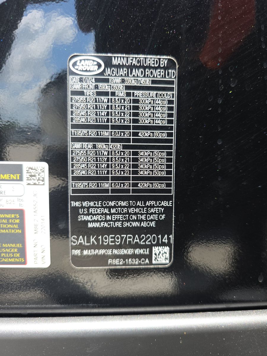 2024 Land Rover Range Rover Autobiography AWD