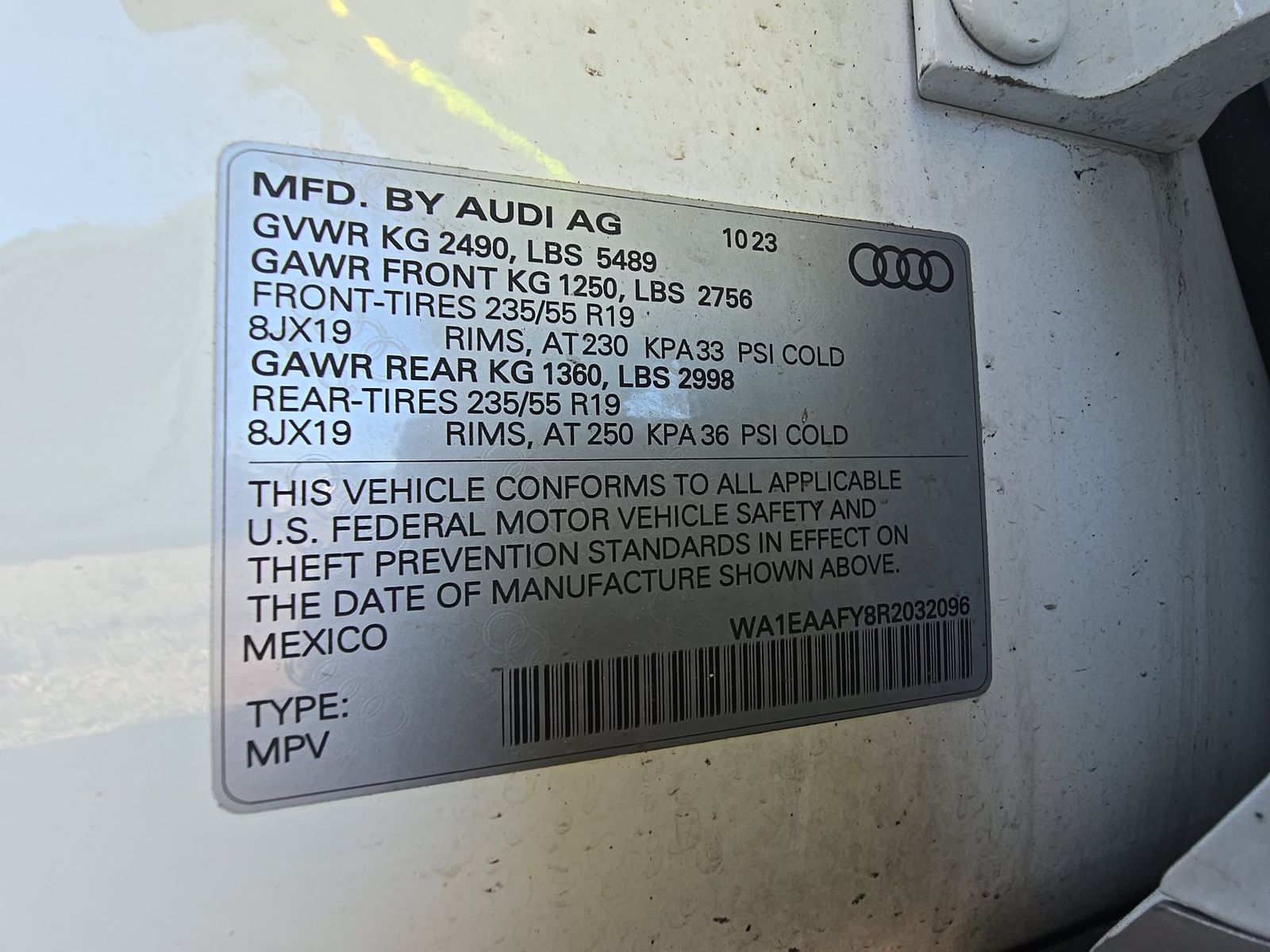 2024 Audi Q5 S line Premium Plus AWD