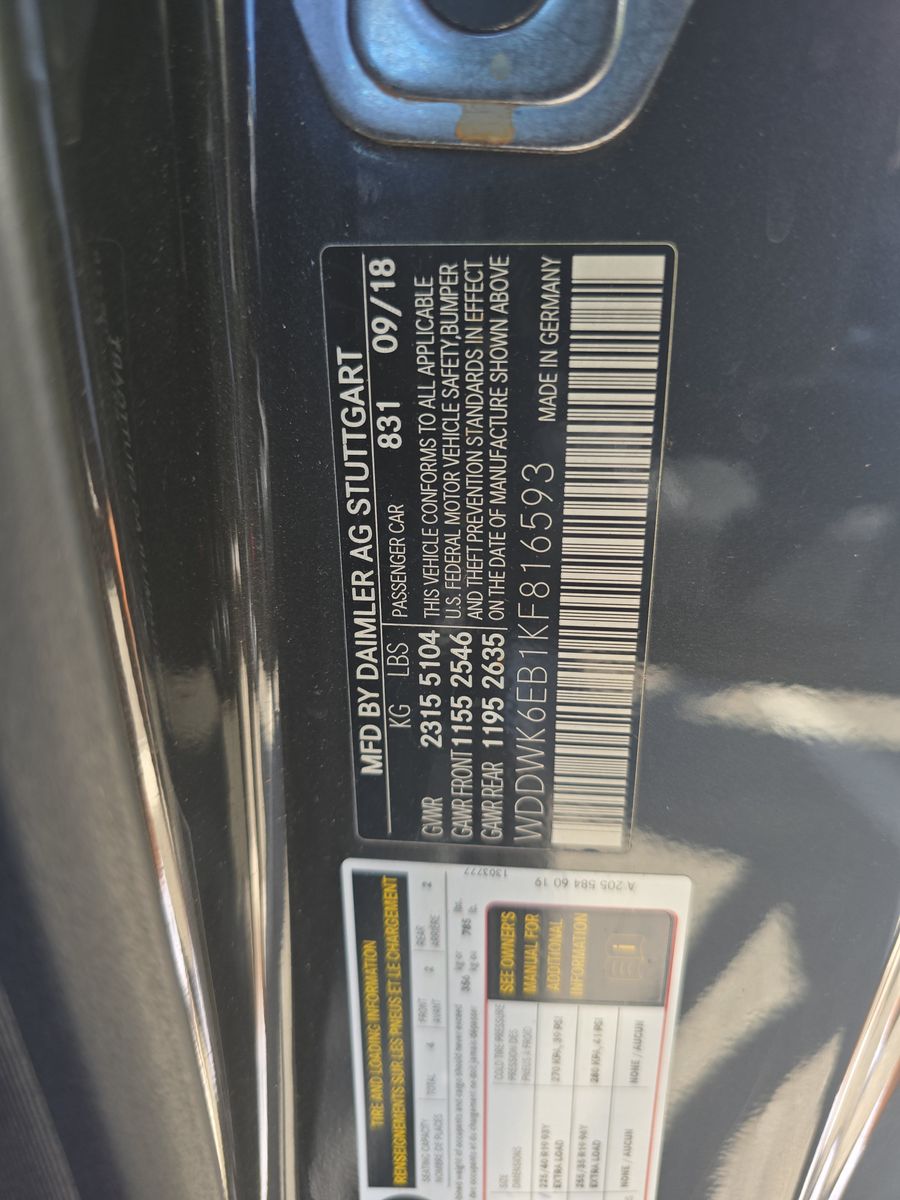 2019 Mercedes-Benz C-Class AMG C 43 AWD