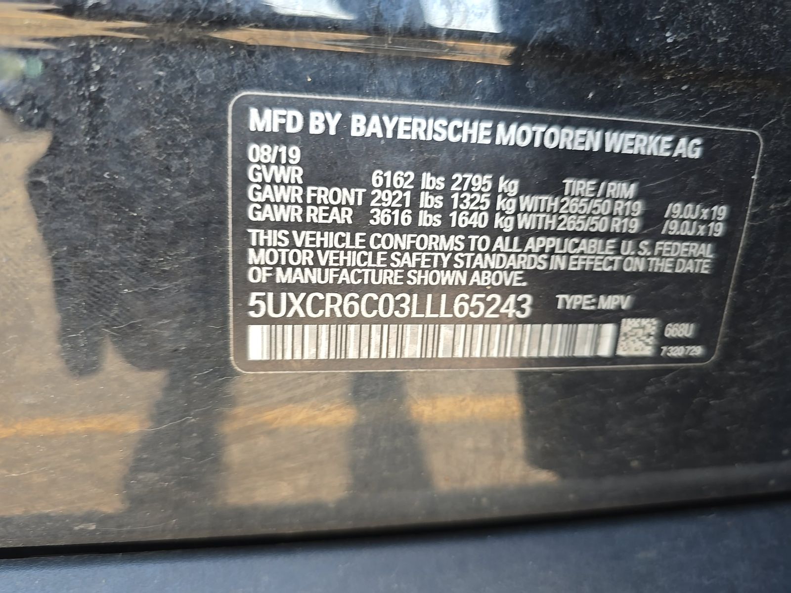 2020 BMW X5 xDrive40i AWD