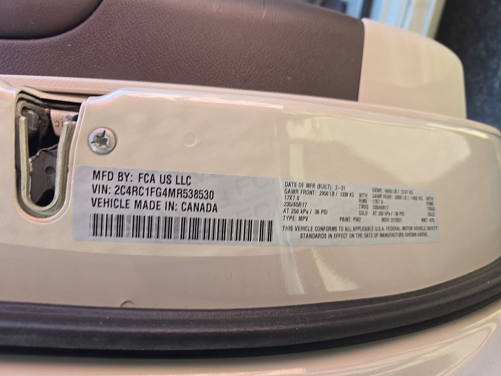 2021 Chrysler Pacifica Touring FWD
