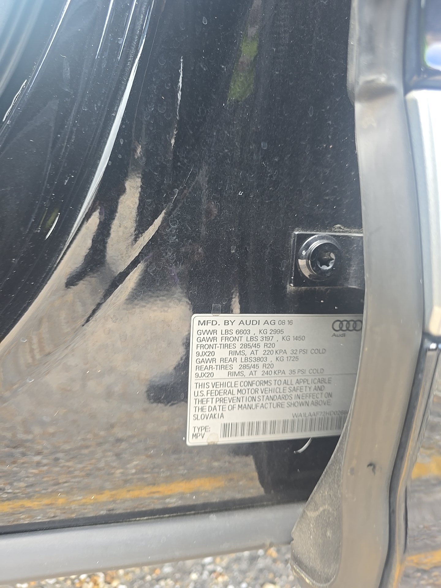 2017 Audi Q7 3.0T Premium Plus AWD