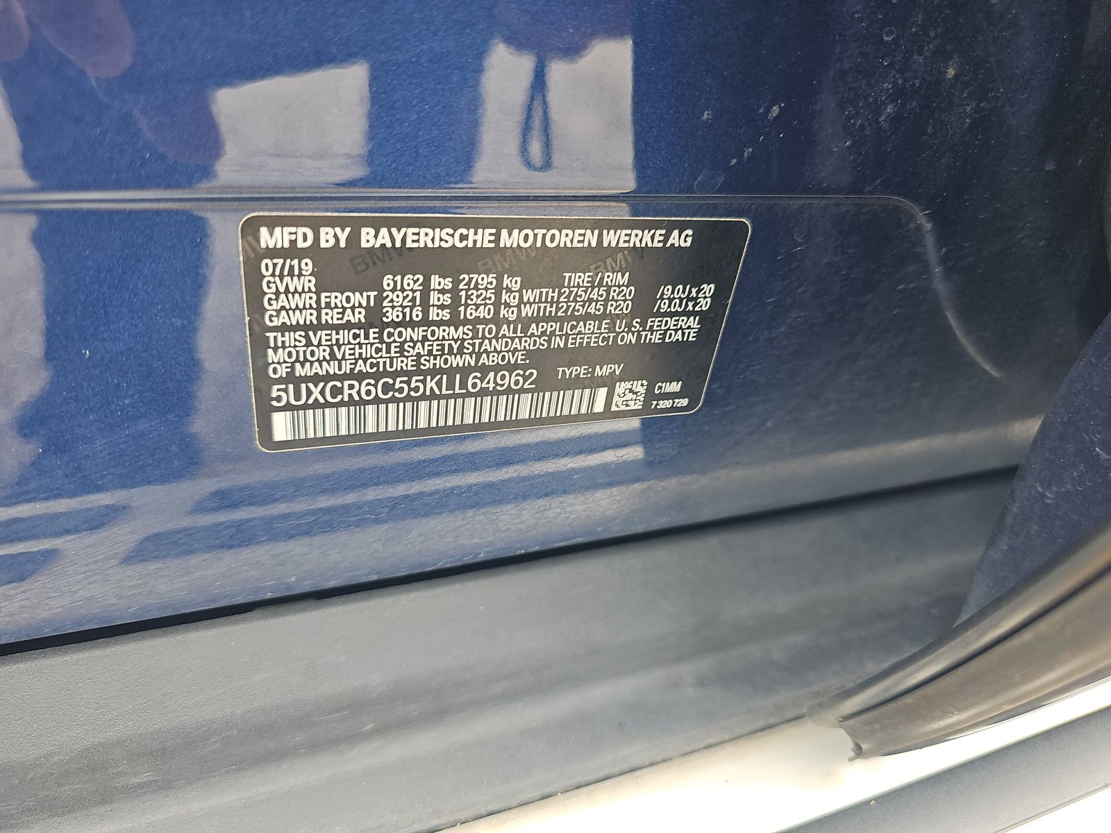 2019 BMW X5 xDrive40i AWD