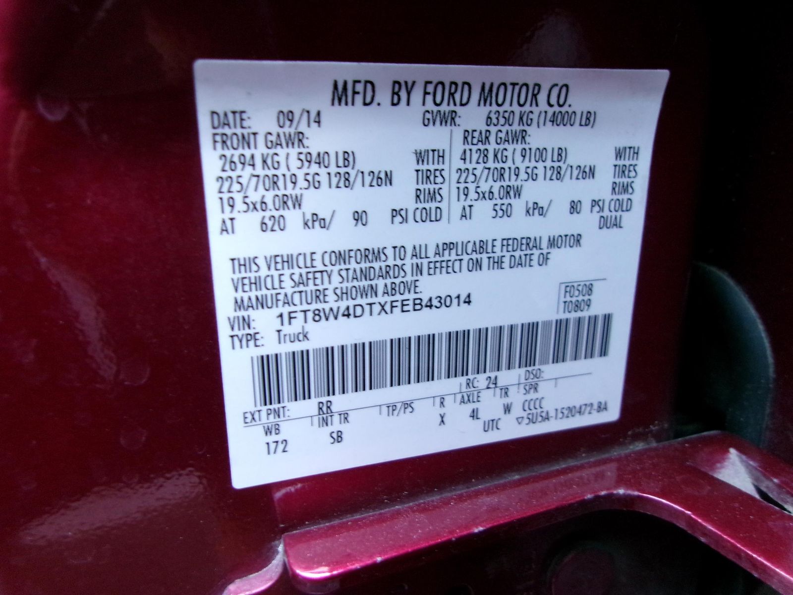 FORD F-450 - 8