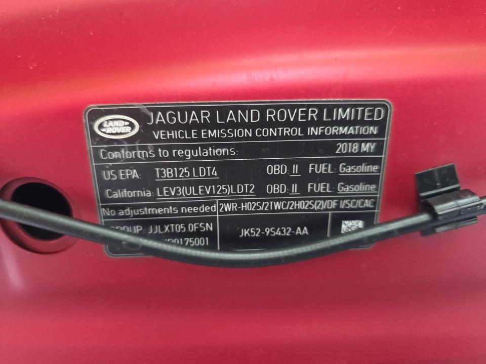 2018 Land Rover Range Rover Sport Supercharged AWD