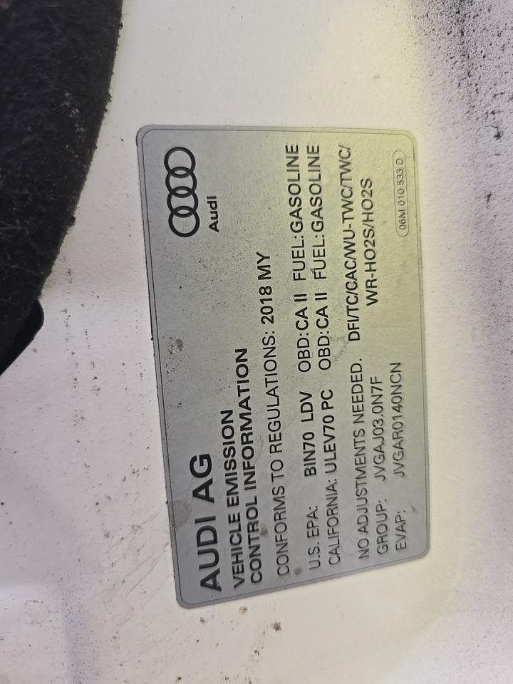 2018 Audi SQ5 Premium Plus AWD