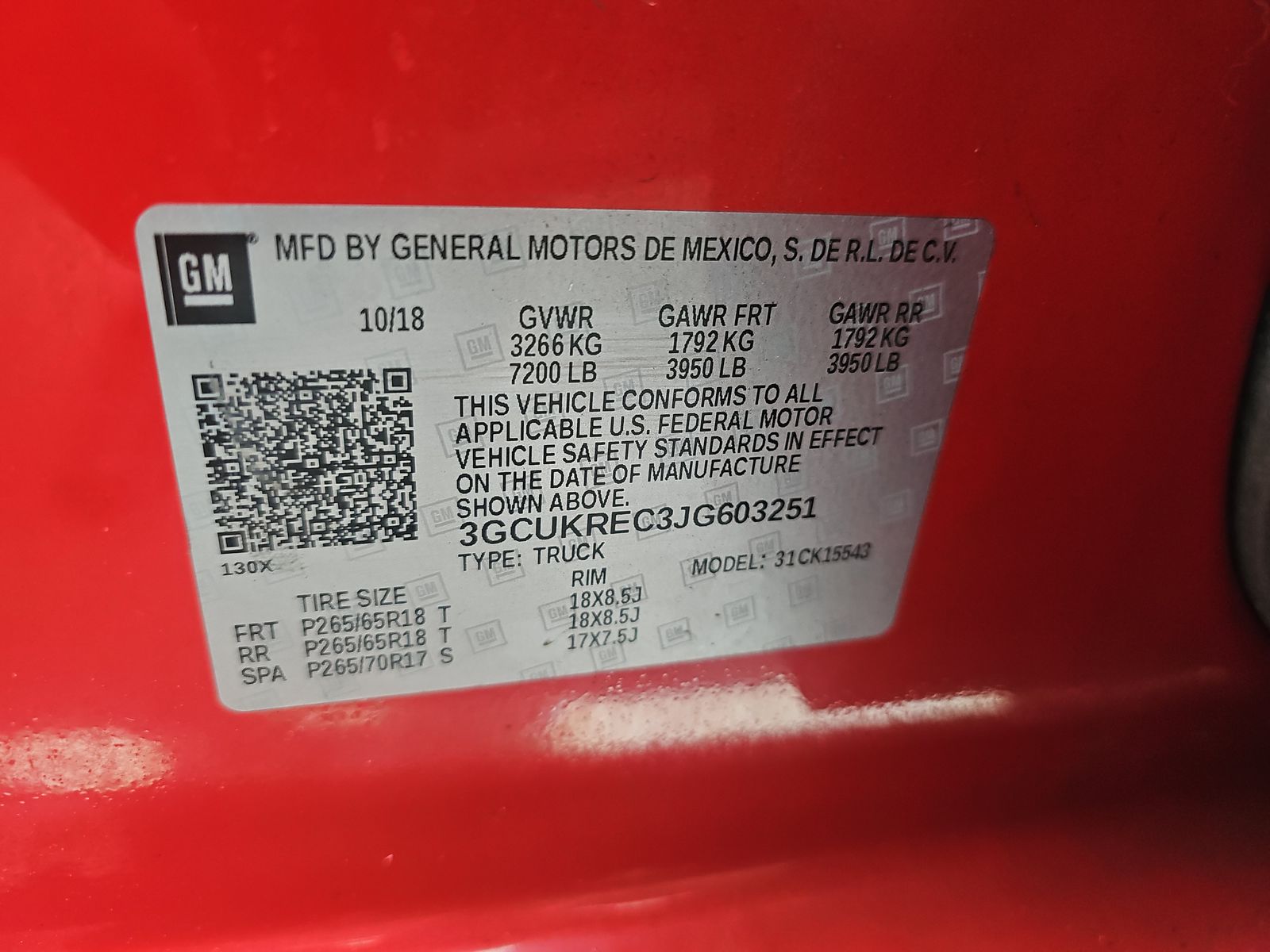 2018 Chevrolet Silverado 1500 LT Z71 AWD