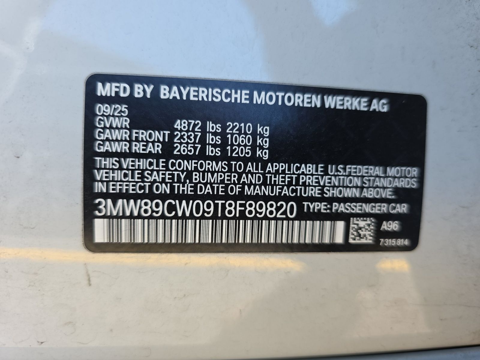 2026 BMW 3 Series 330i xDrive AWD