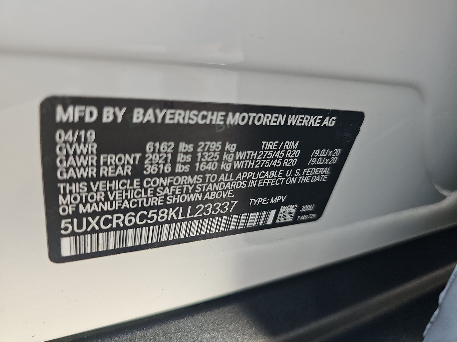 2019 BMW X5 xDrive40i AWD