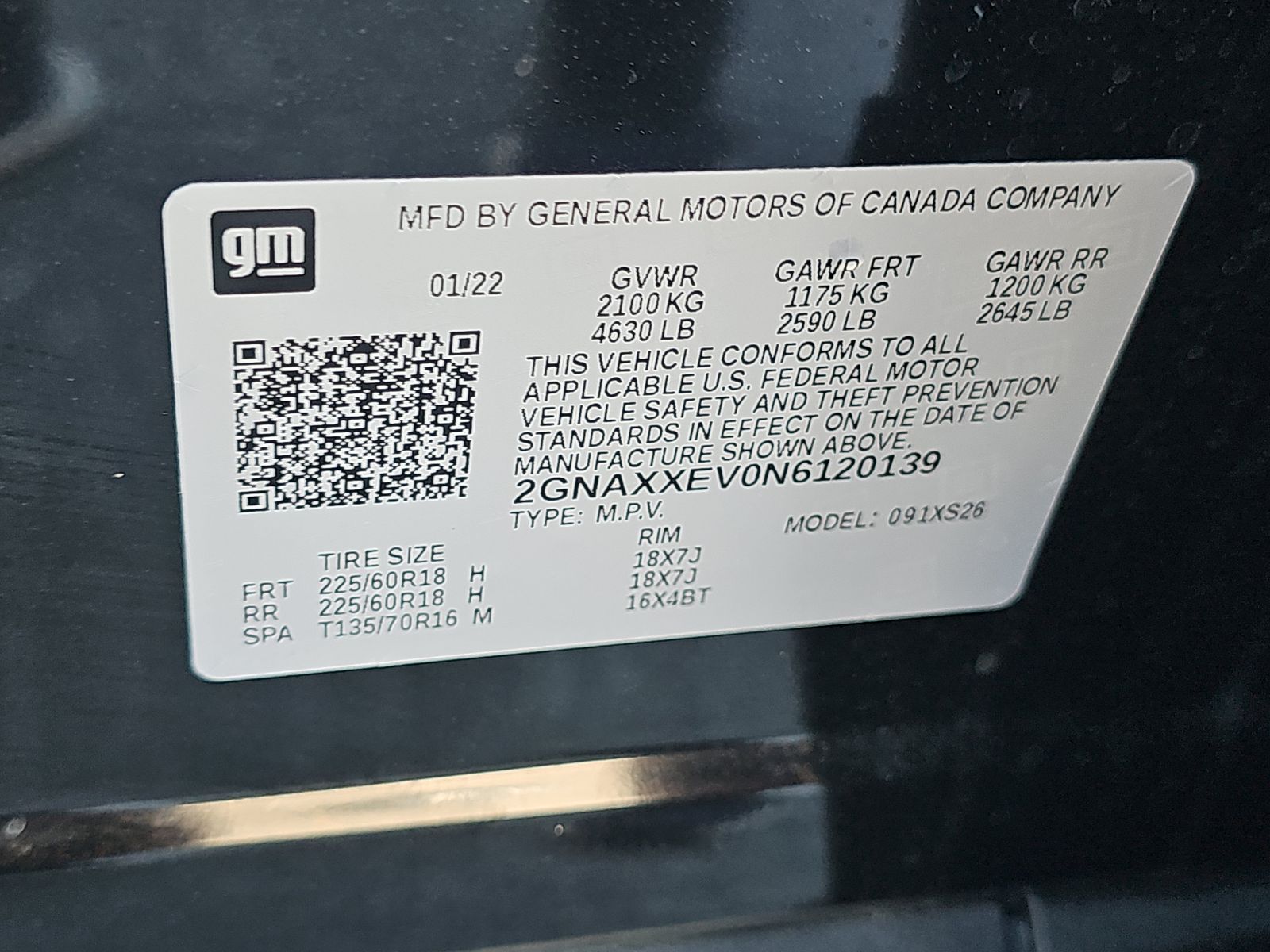 2022 Chevrolet Equinox Premier AWD
