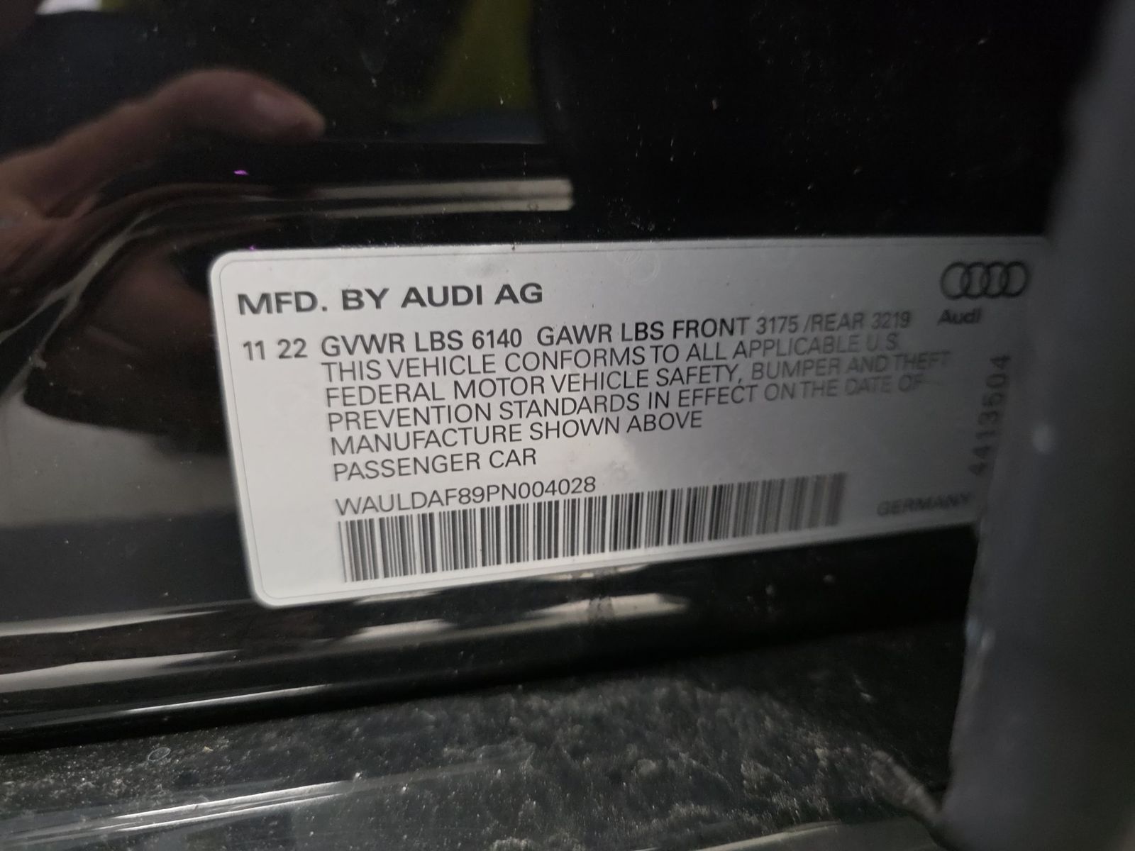 2023 Audi A8 Base AWD