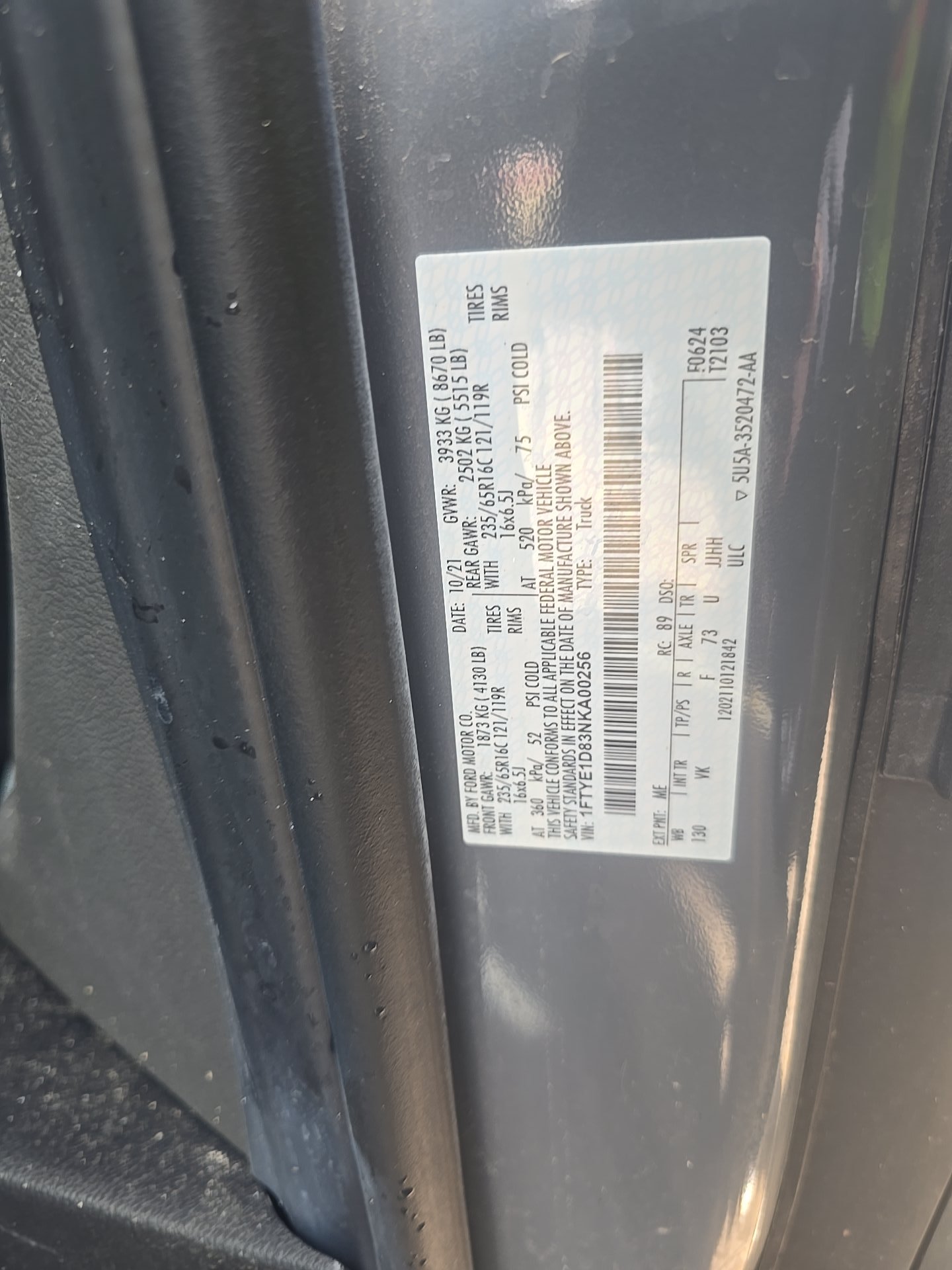 FORD TRANSIT 150 - 10