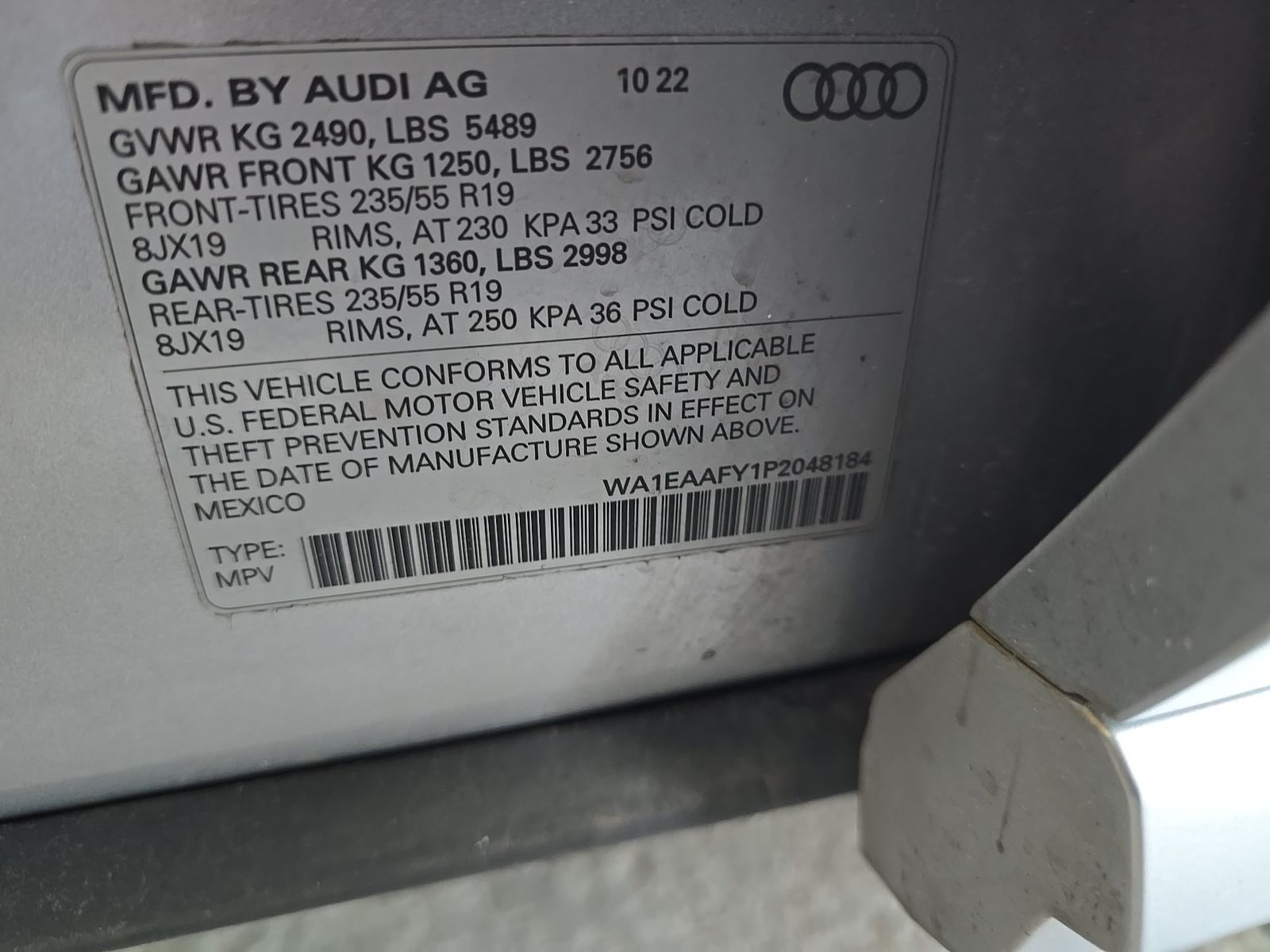 2023 Audi Q5 S line Premium Plus AWD