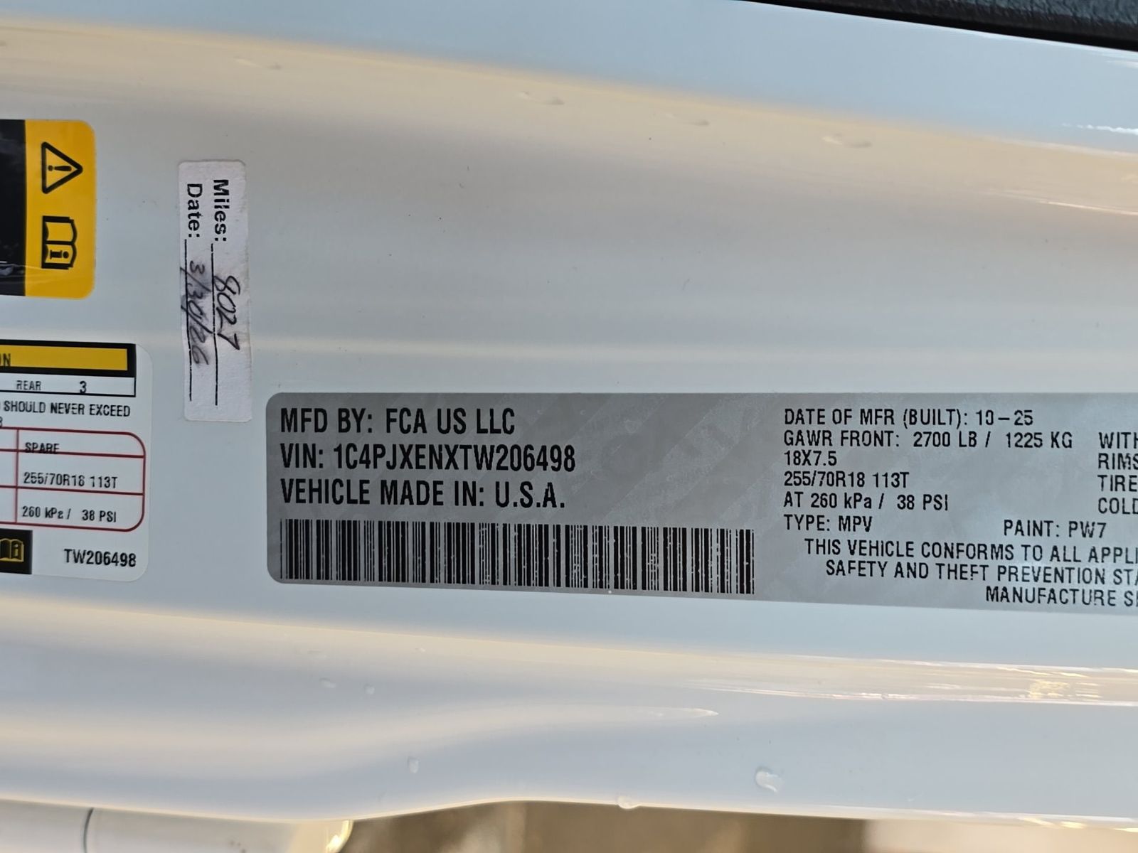 2026 Jeep Wrangler Sahara AWD