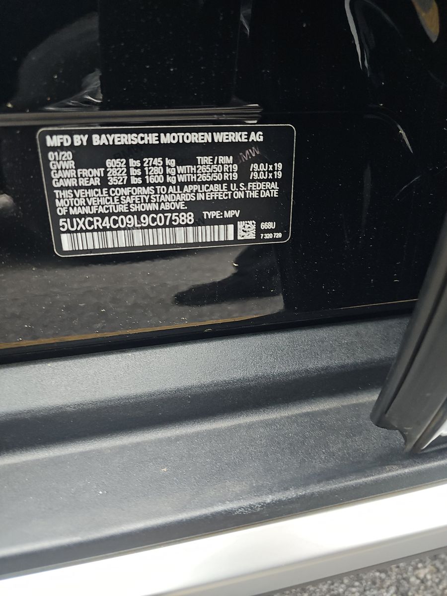 2020 BMW X5 sDrive40i RWD