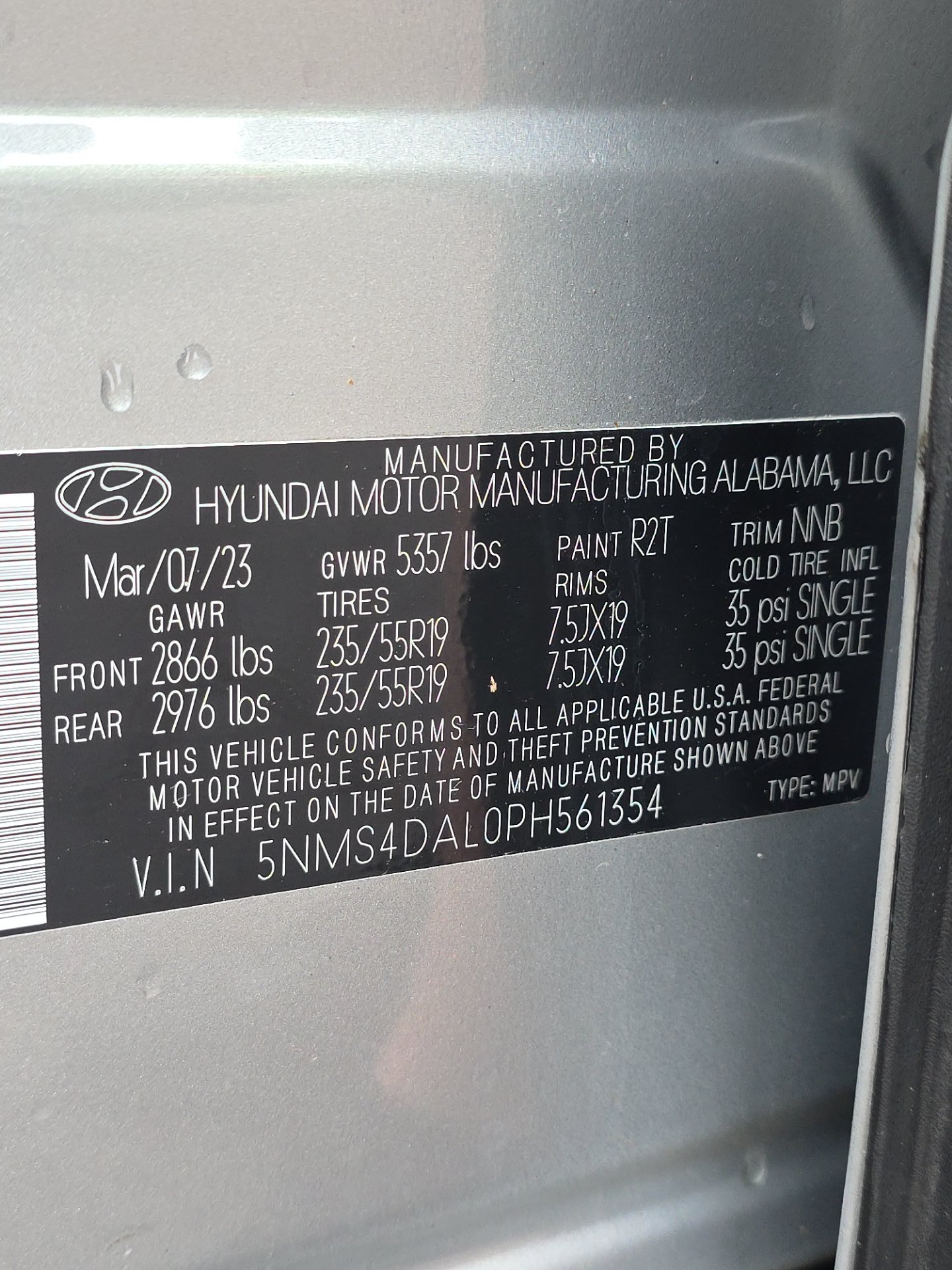 2023 Hyundai Santa Fe Limited AWD