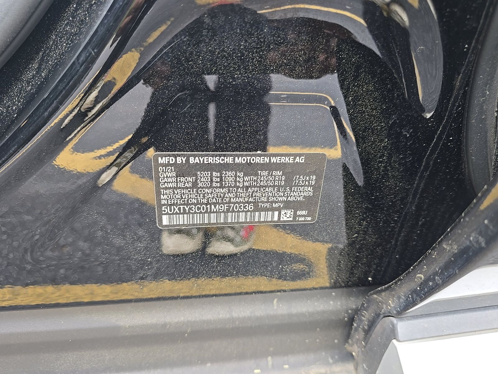 2021 BMW X3 sDrive30i RWD