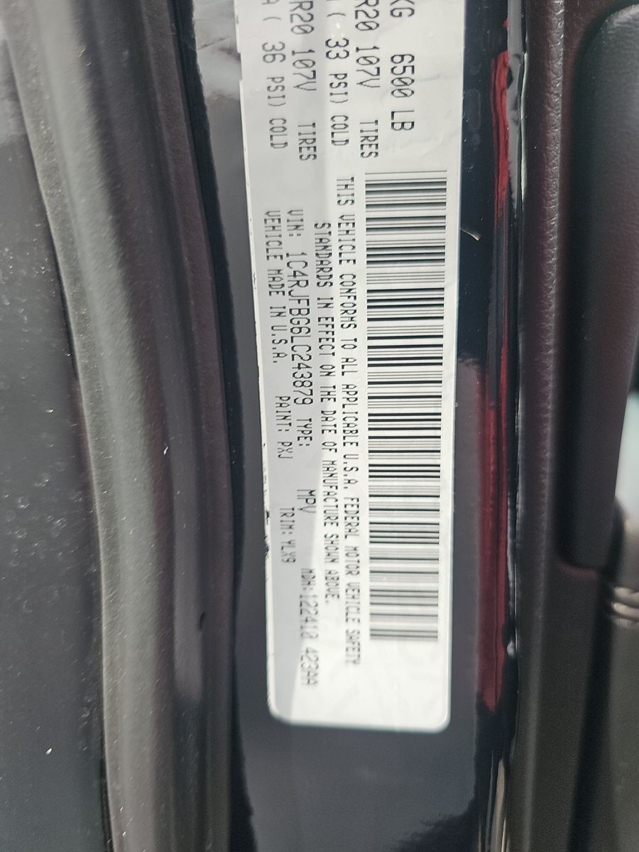 2020 Jeep Grand Cherokee Limited X AWD