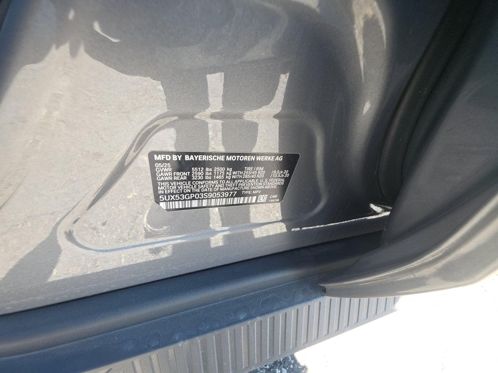 2025 BMW X3 30 xDrive AWD