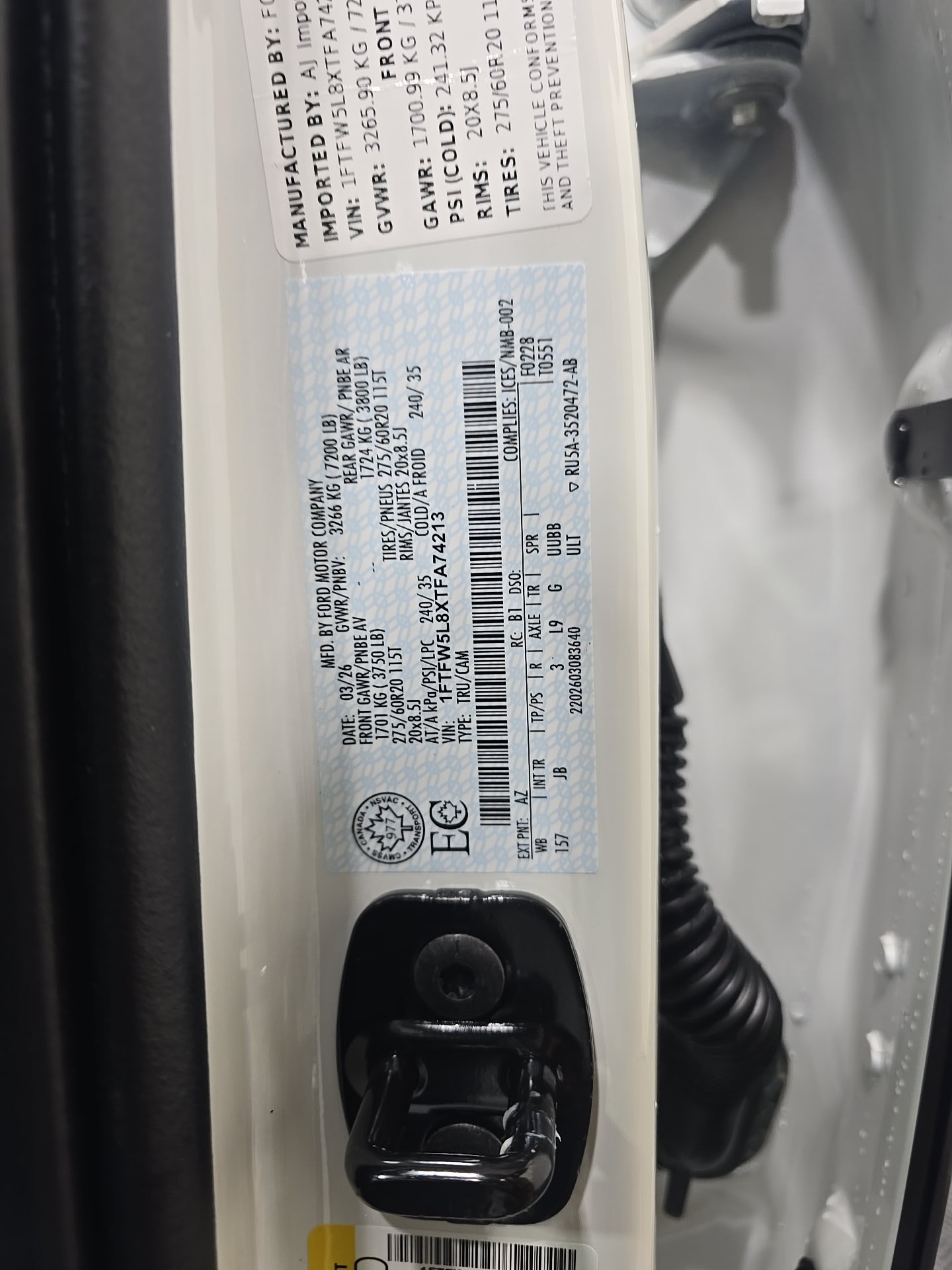 2026 Ford F-150 Hybrid Lariat AWD