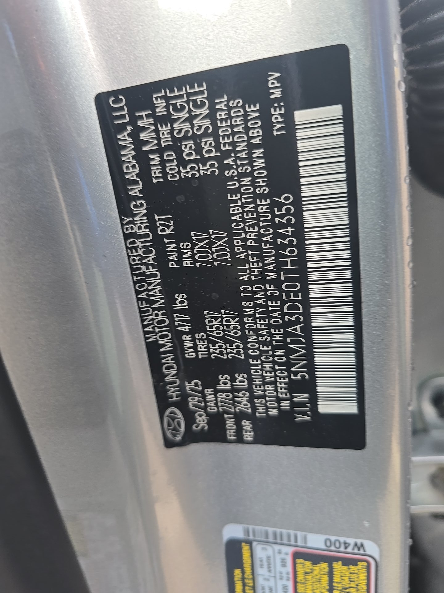 2026 Hyundai Tucson SE FWD