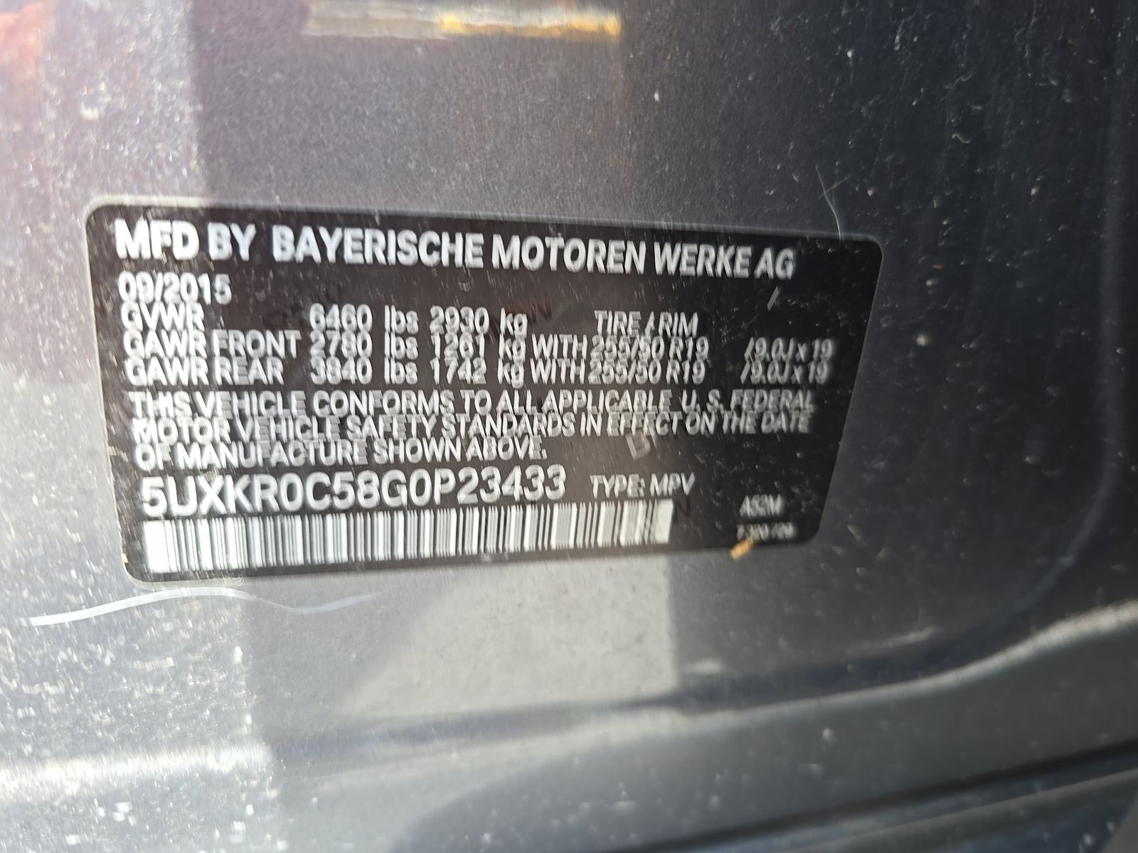 2016 BMW X5 xDrive35i AWD
