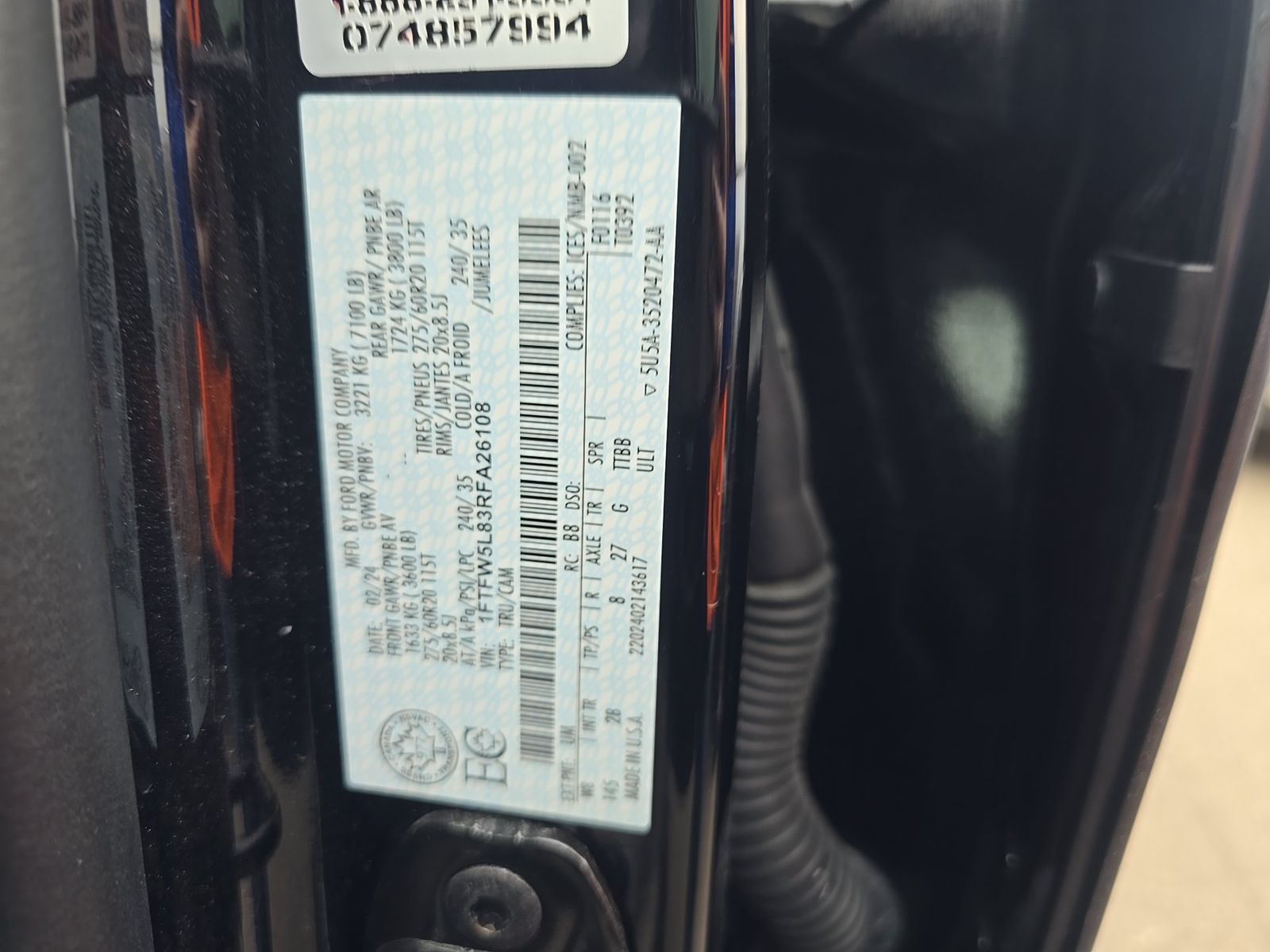 2024 Ford F-150 Lariat AWD