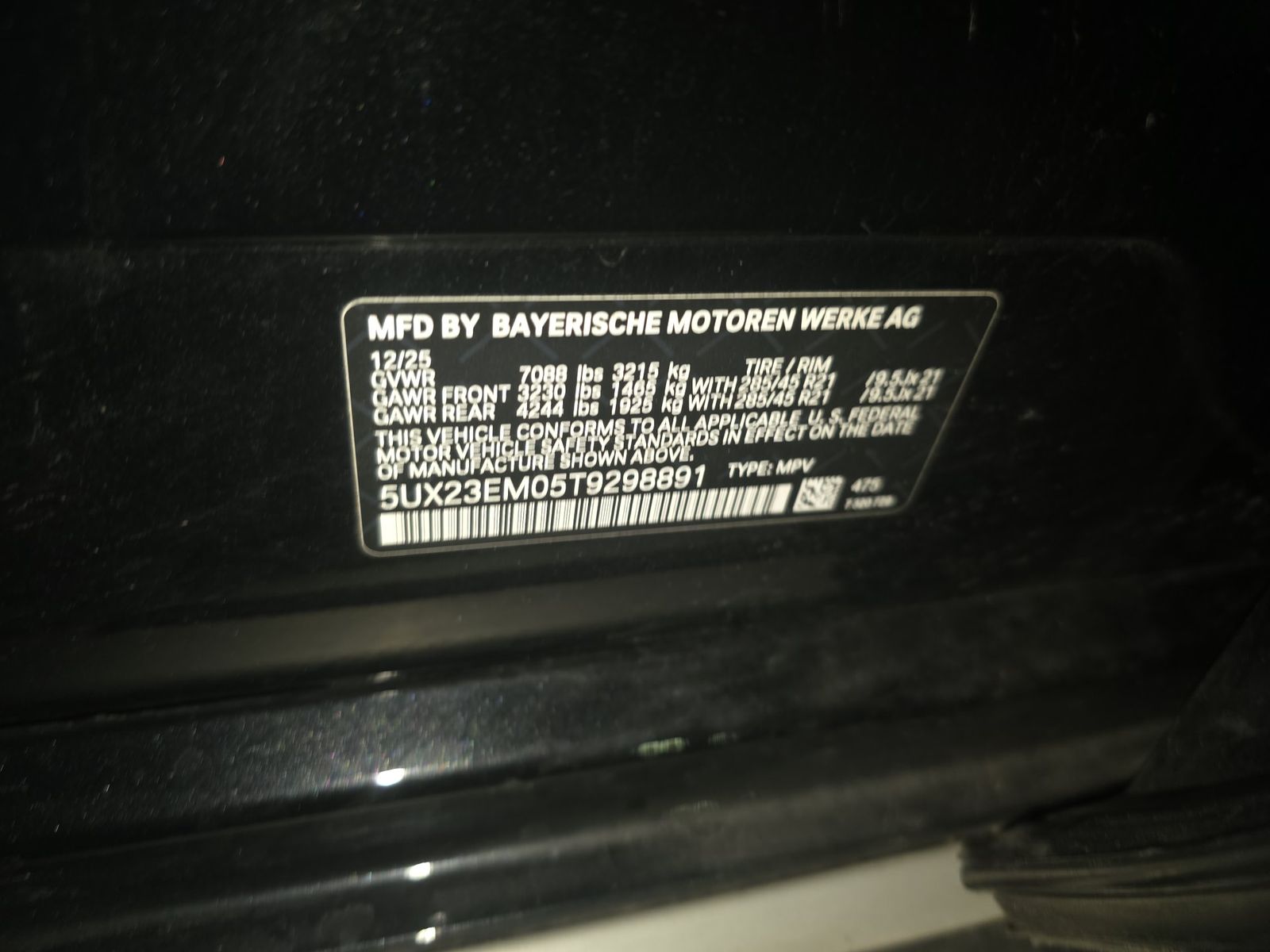 2026 BMW X7 xDrive40i AWD