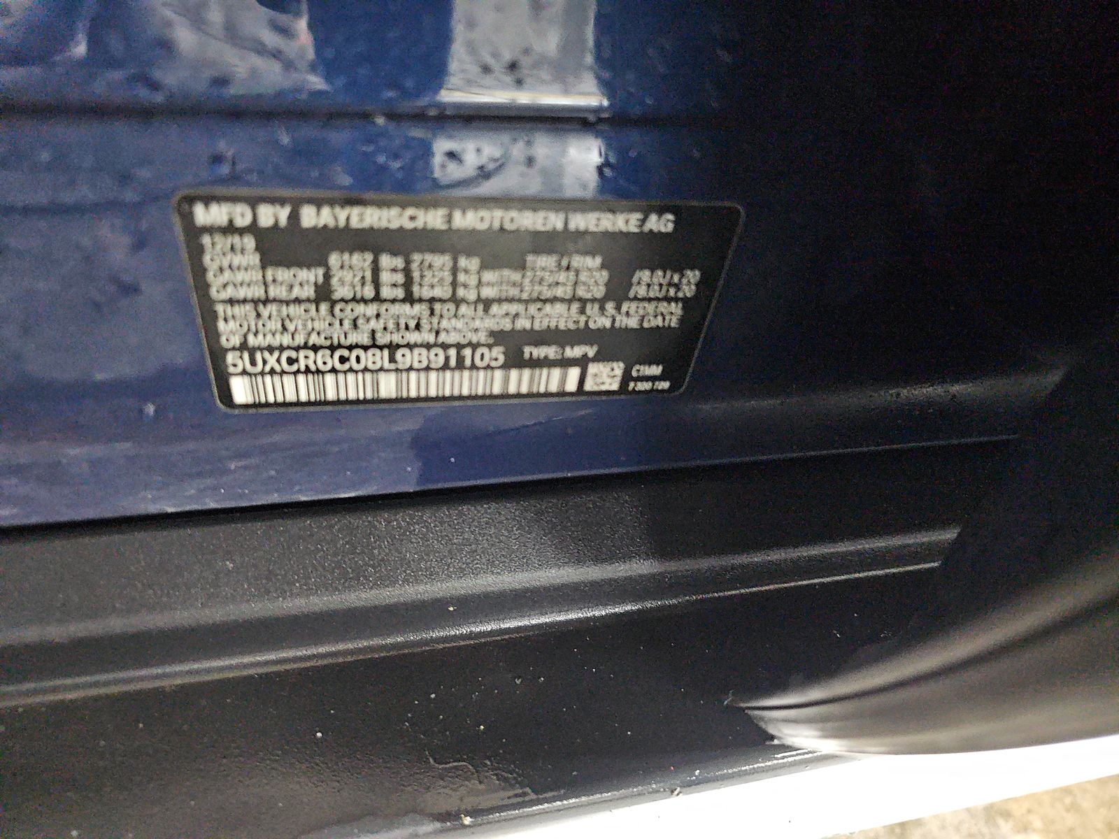 2020 BMW X5 xDrive40i AWD