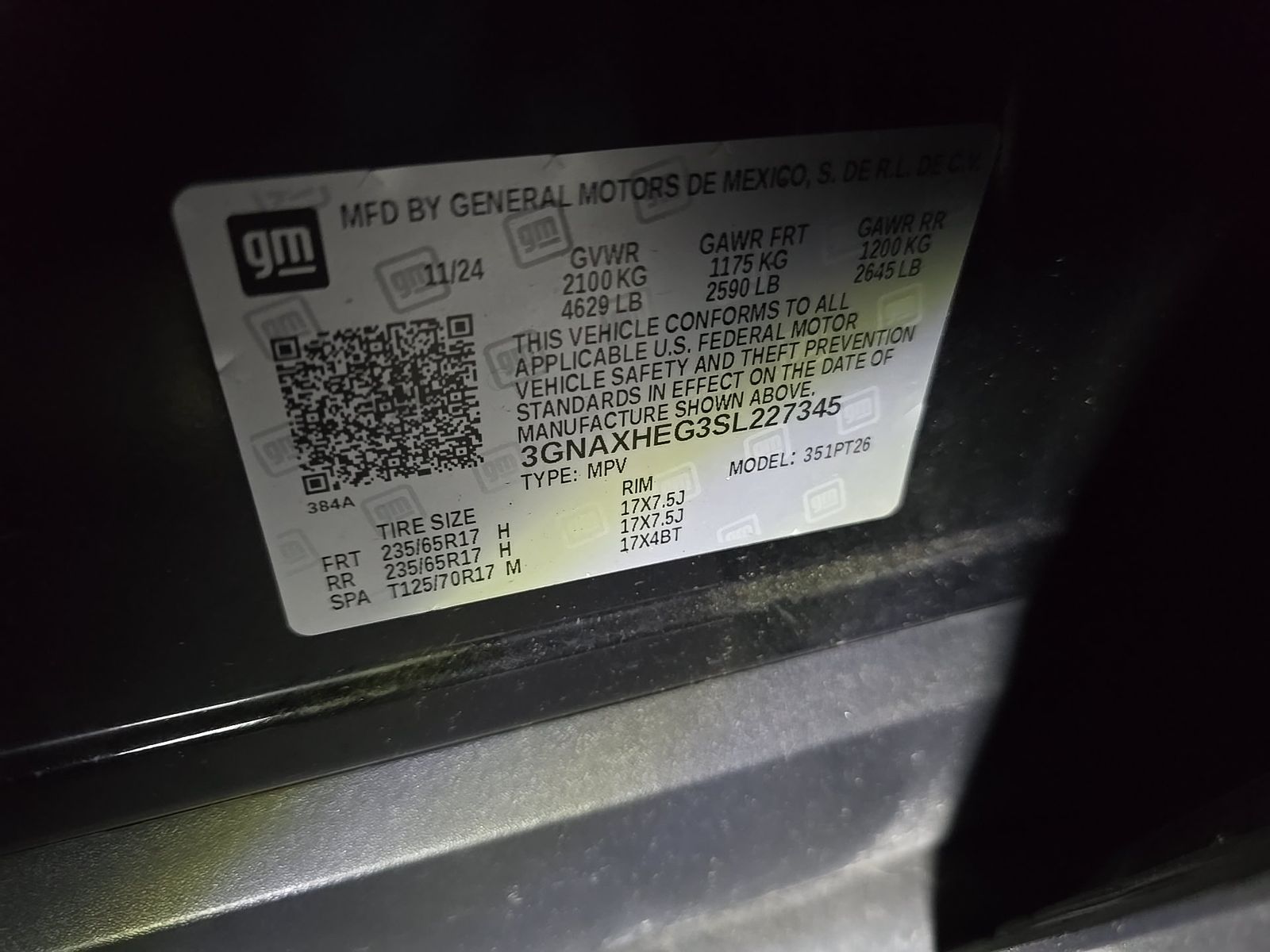 2025 Chevrolet Equinox LT FWD