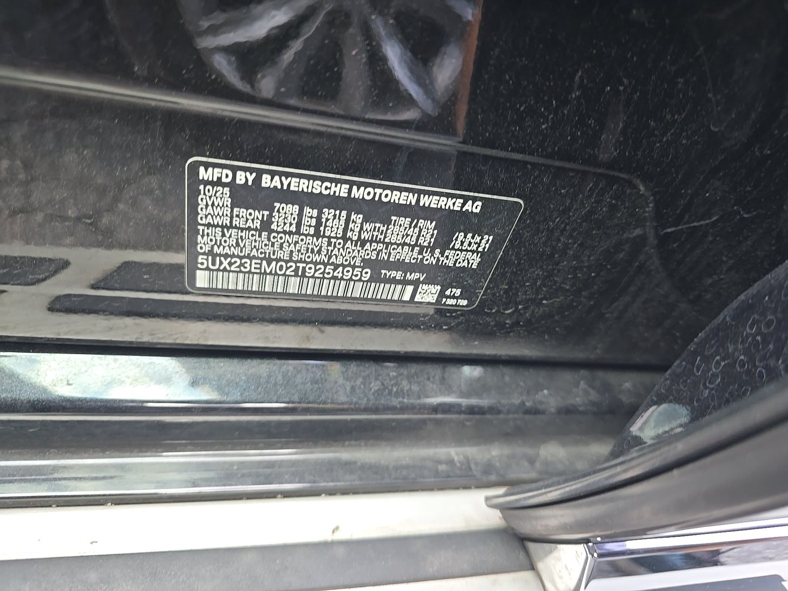 2026 BMW X7 xDrive40i AWD