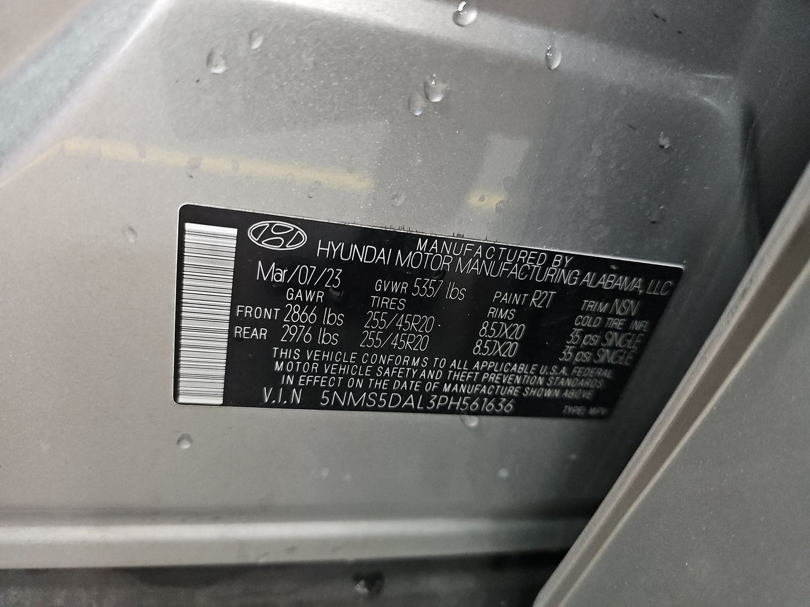 2023 Hyundai Santa Fe Calligraphy AWD