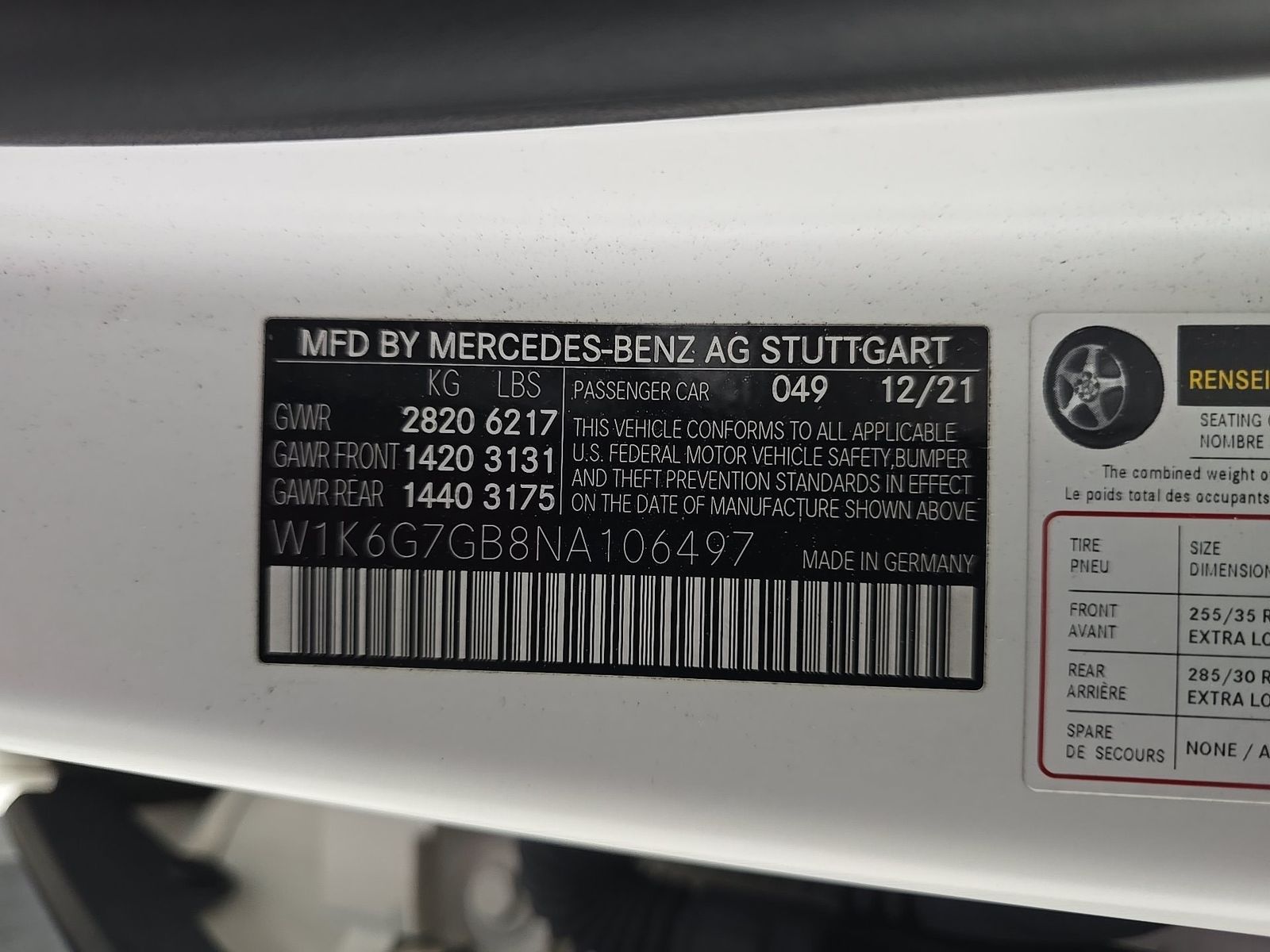 2022 Mercedes-Benz S-Class S 580 AWD