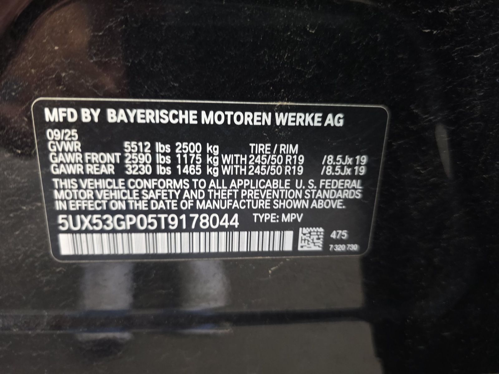 2026 BMW X3 30 xDrive AWD