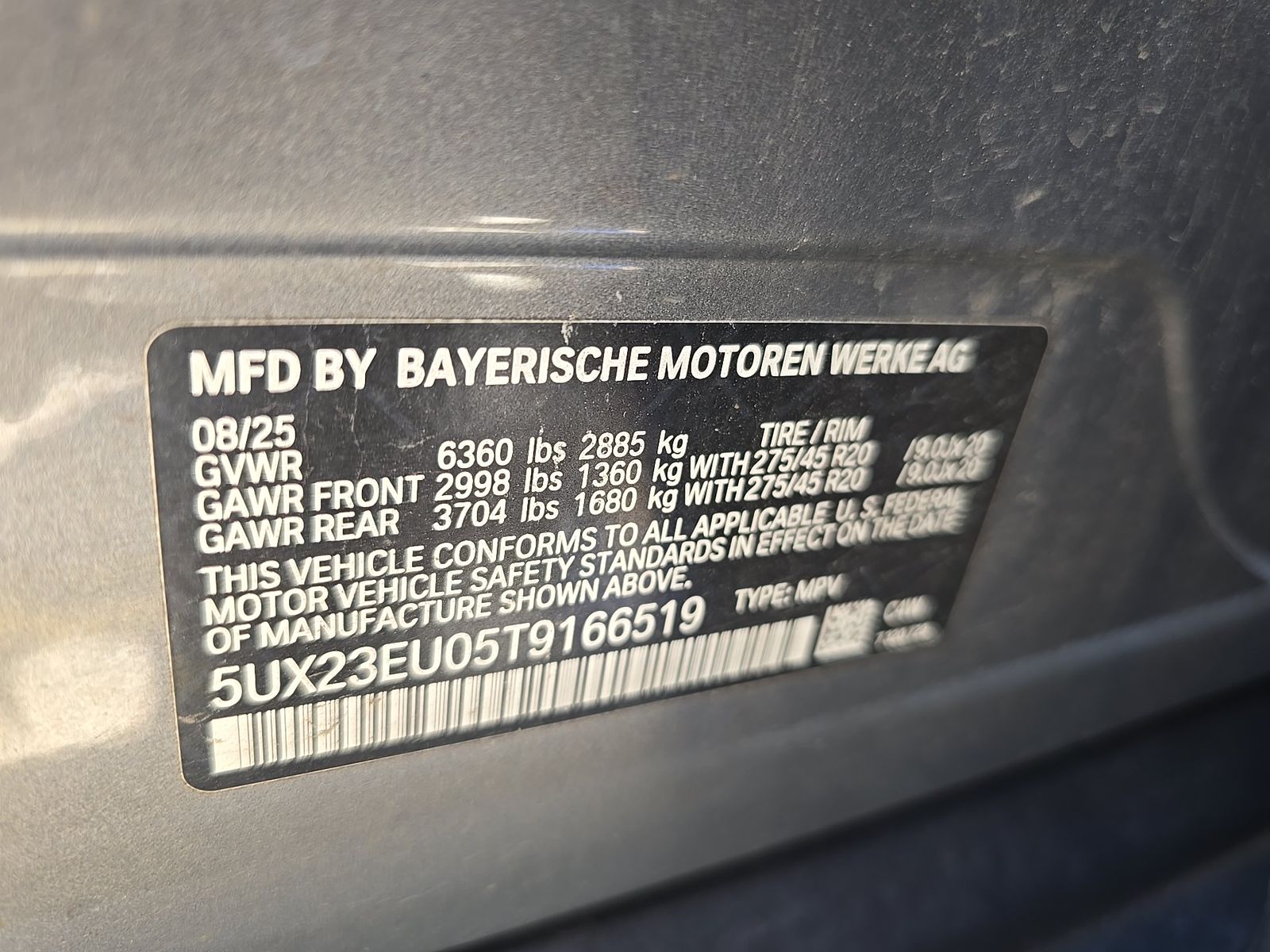 2026 BMW X5 xDrive40i AWD