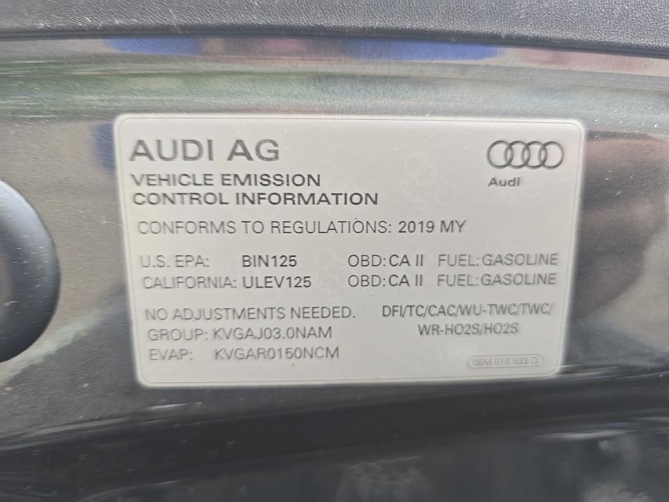 2019 Audi Q8 Prestige AWD