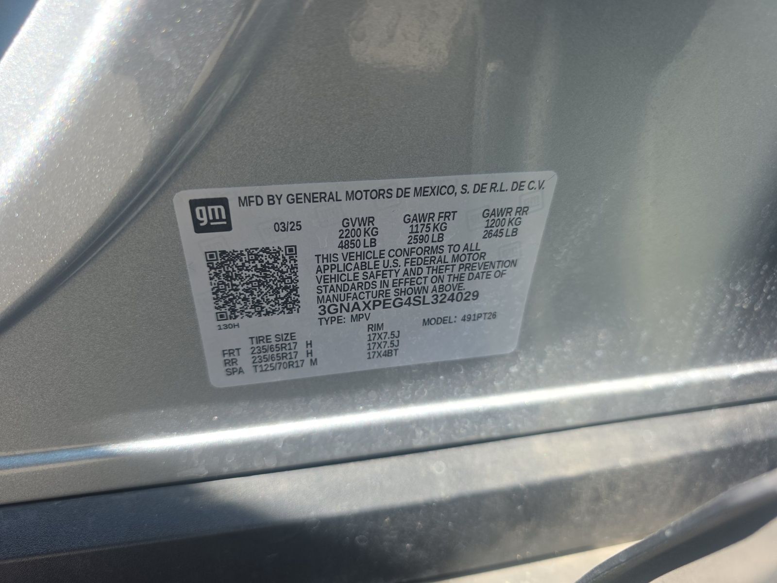 2025 Chevrolet Equinox LT AWD