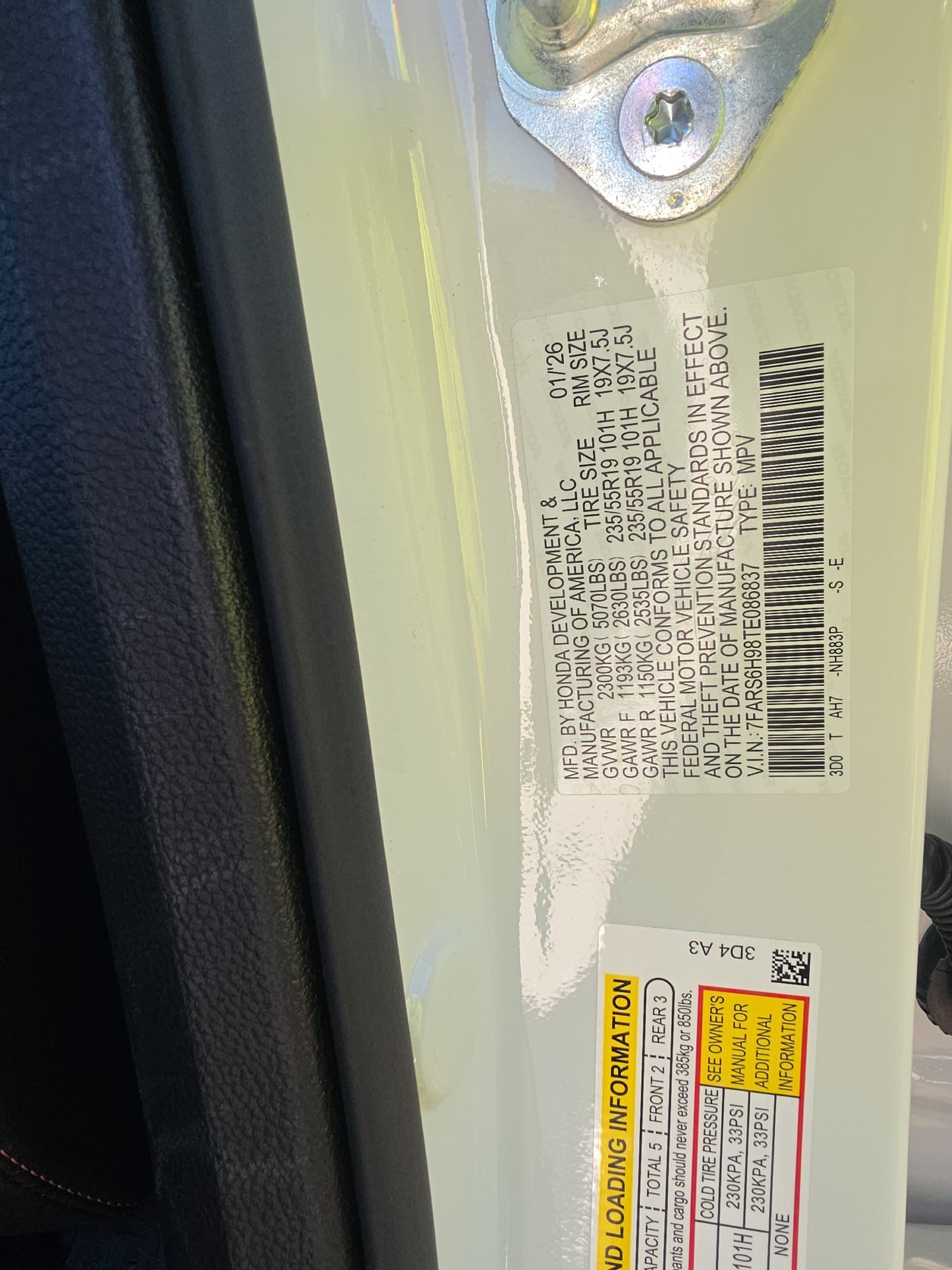 2026 Honda CR-V Hybrid Sport Touring AWD