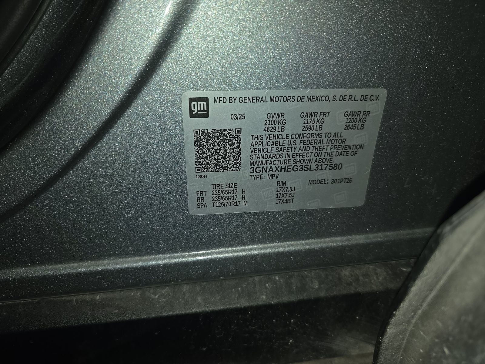 2025 Chevrolet Equinox LT FWD