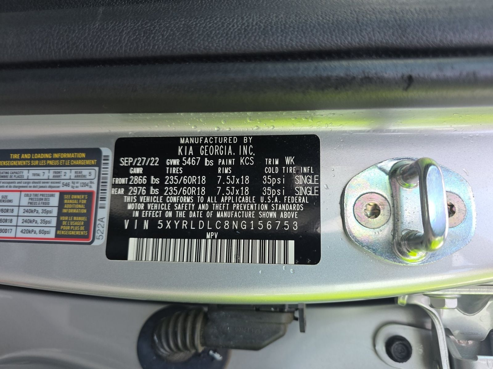 2022 Kia Sorento X-Line S AWD