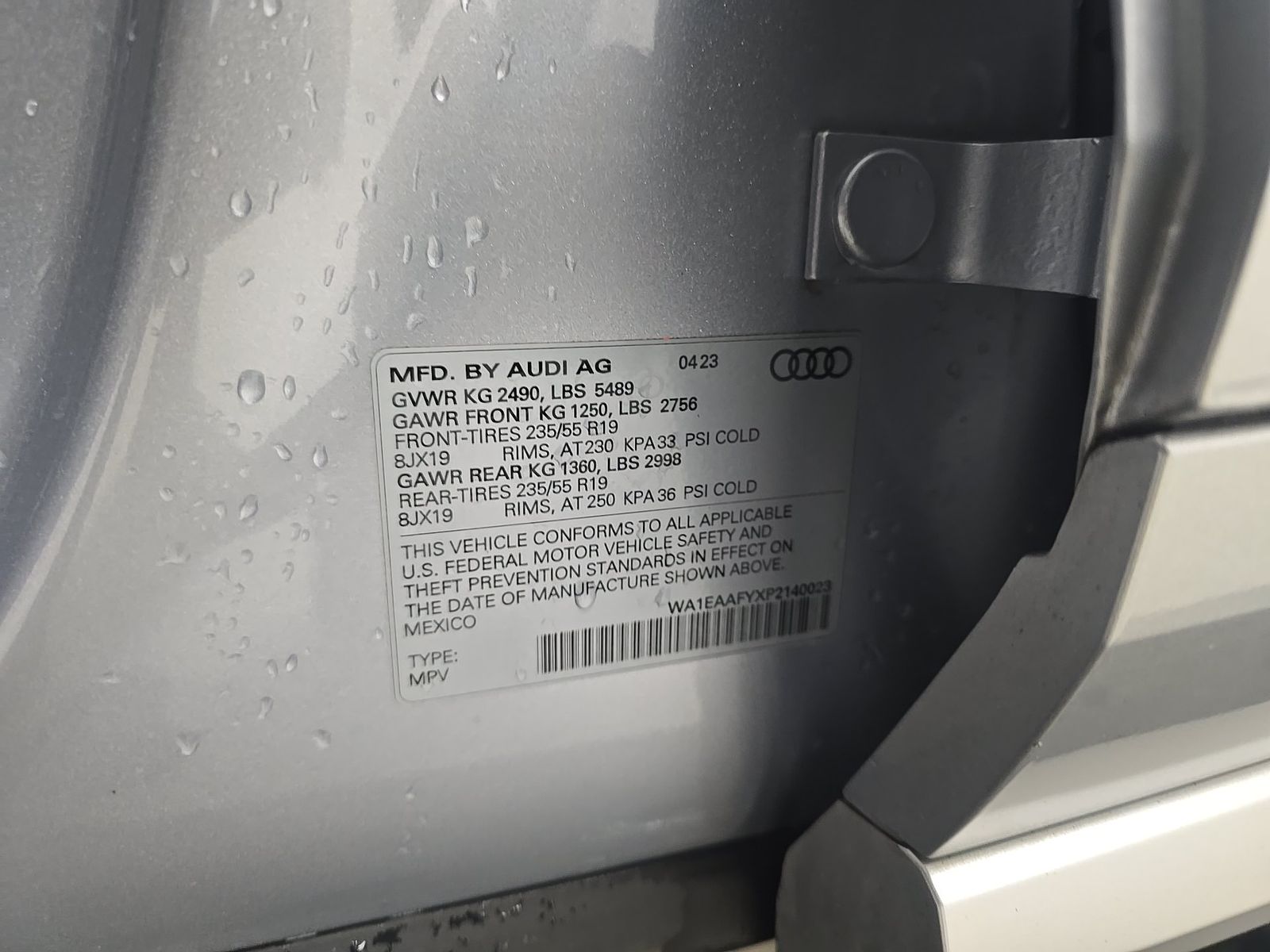 2023 Audi Q5 S line Premium Plus AWD