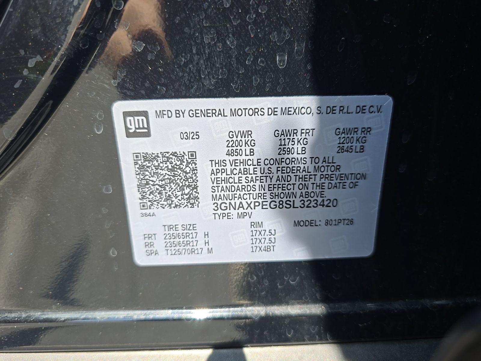 2025 Chevrolet Equinox LT AWD