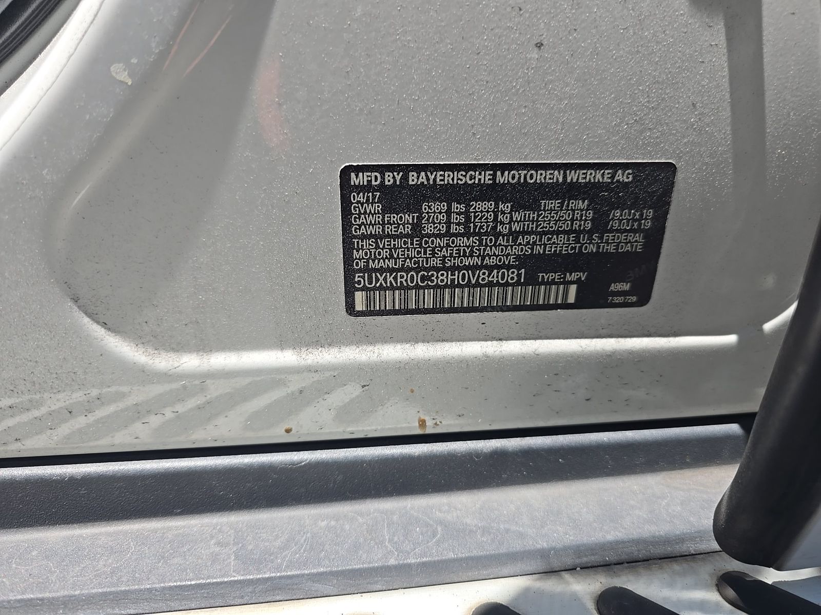 2017 BMW X5 xDrive35i AWD