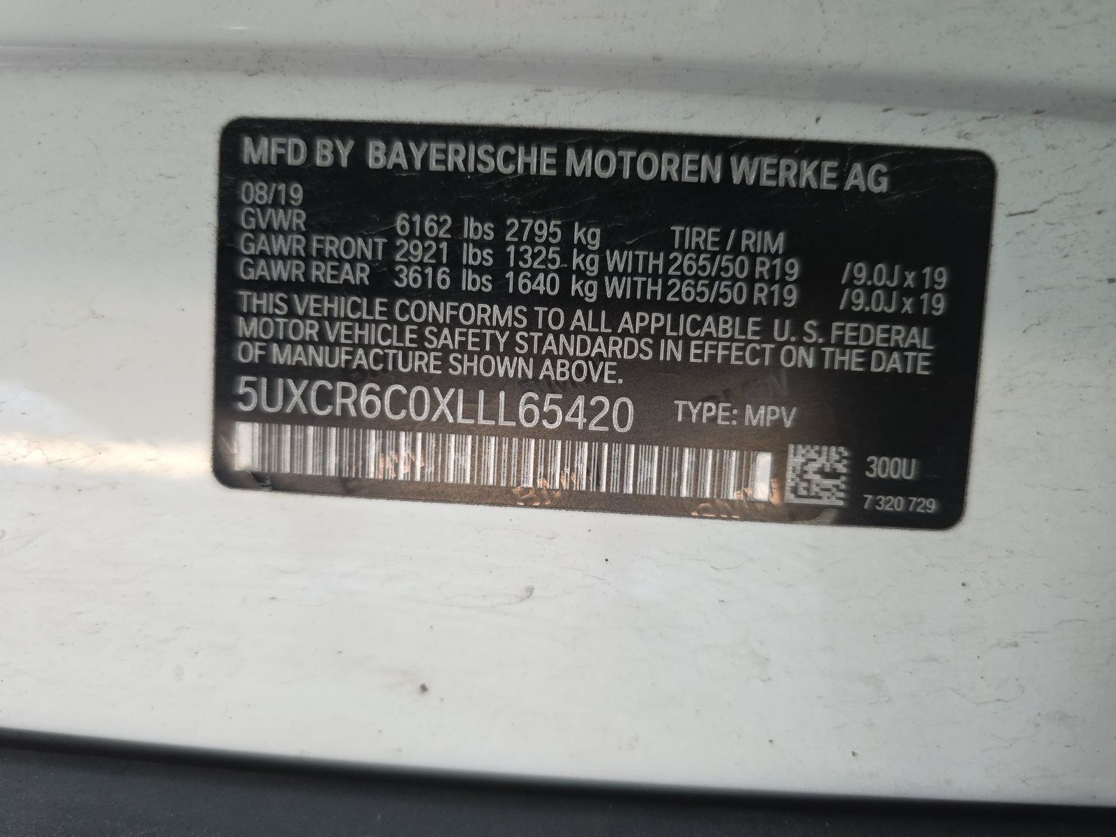 2020 BMW X5 xDrive40i AWD