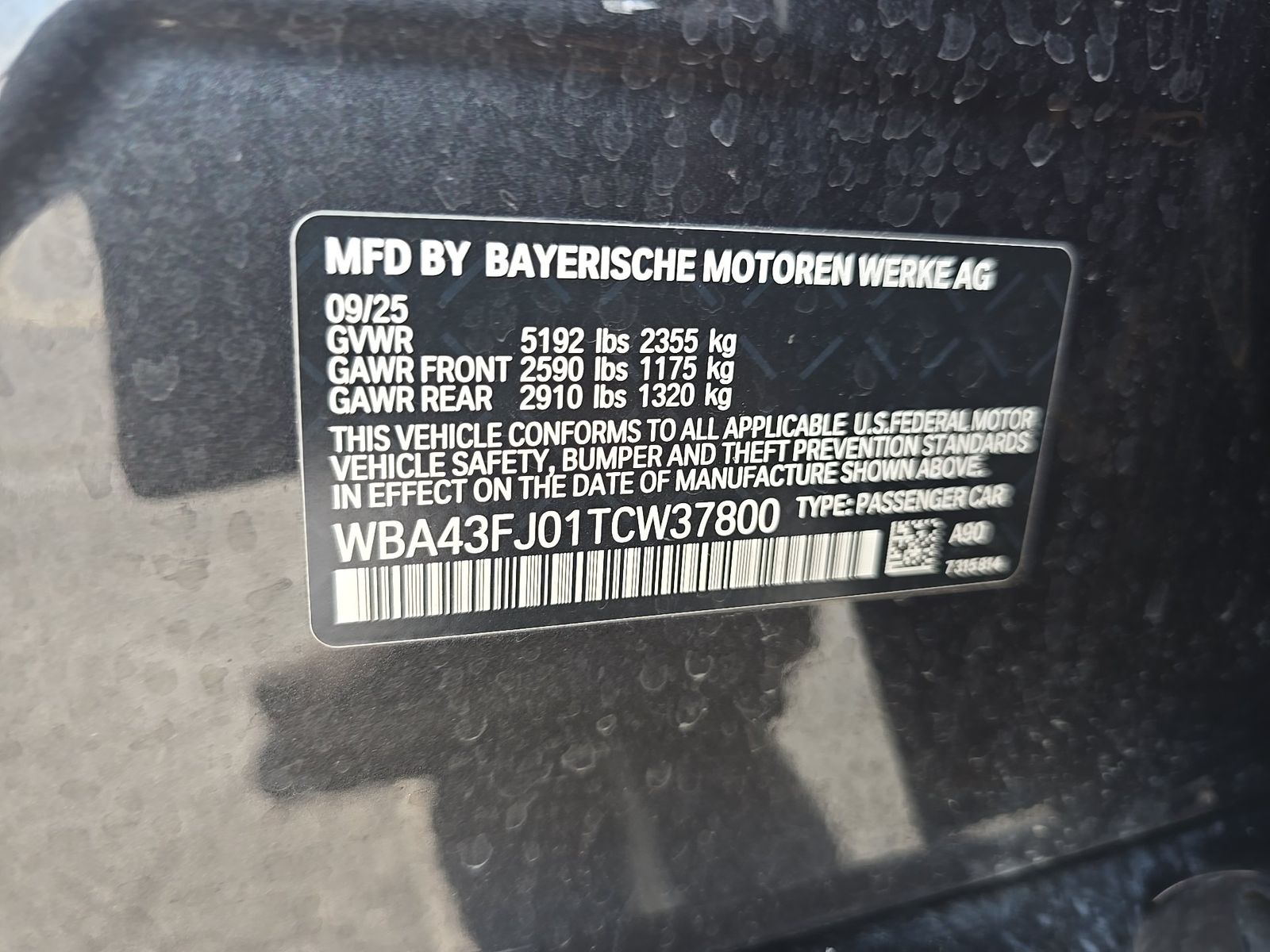 2026 BMW 5 Series 530i RWD