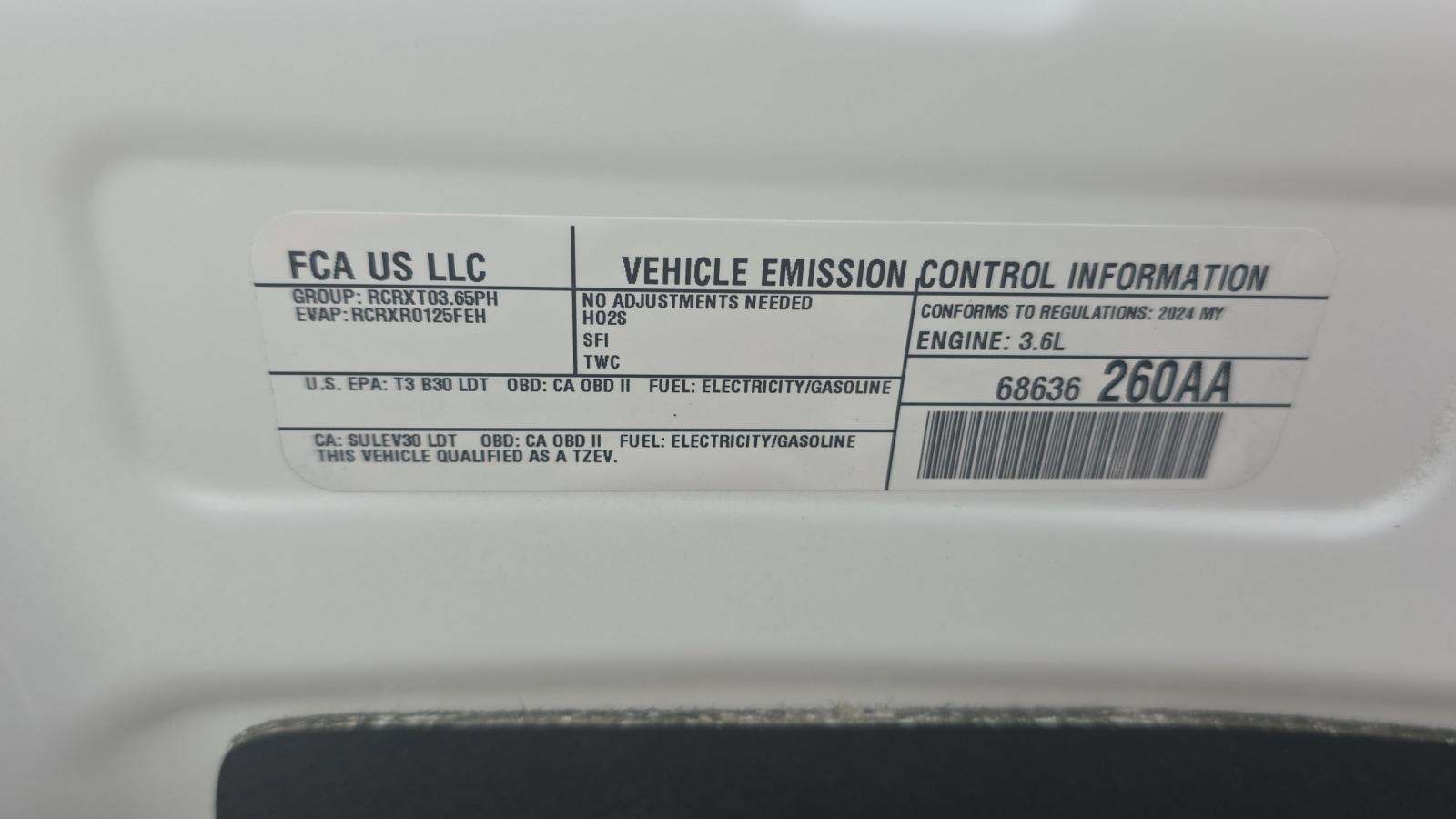 2024 Chrysler Pacifica Hybrid Select FWD