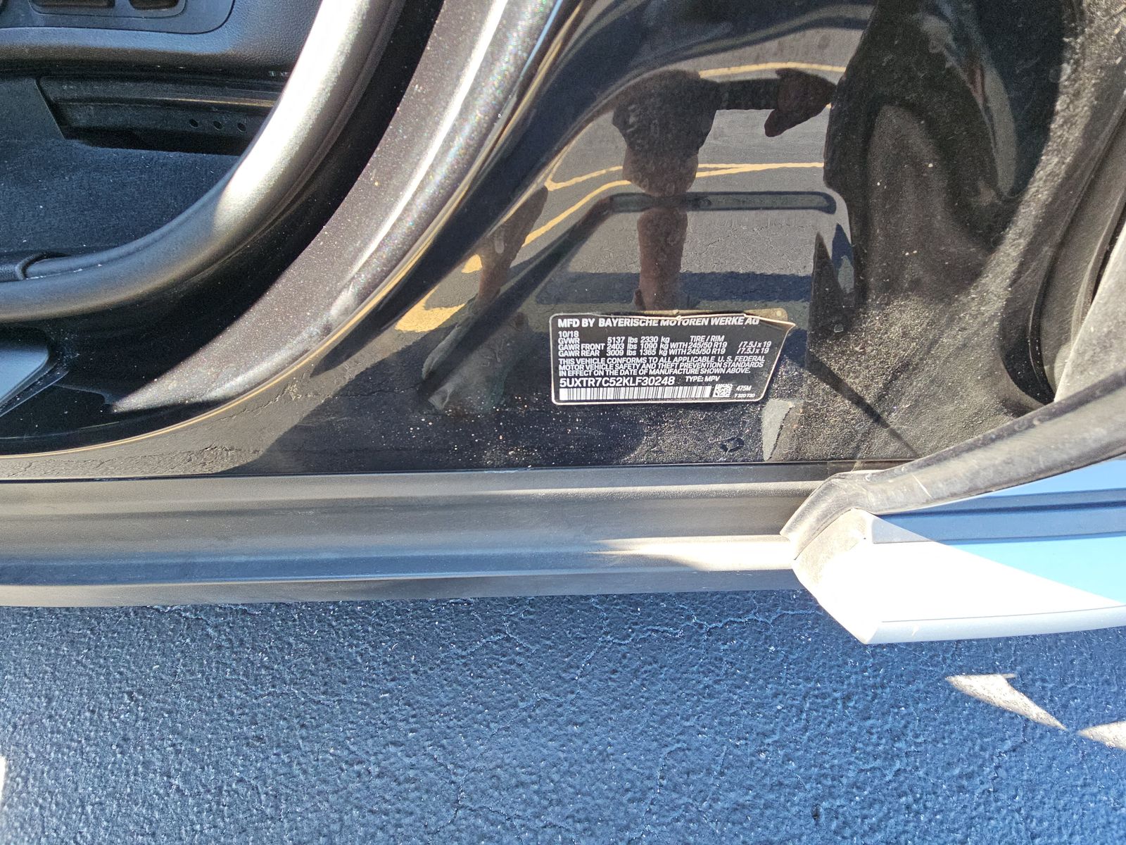 2019 BMW X3 sDrive30i RWD